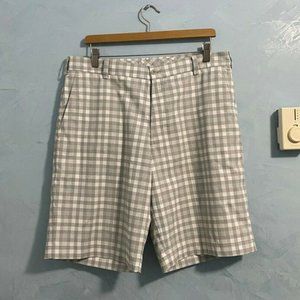 NIke‎ Golf Dri-Fit Golf Shorts Checkered Size 34